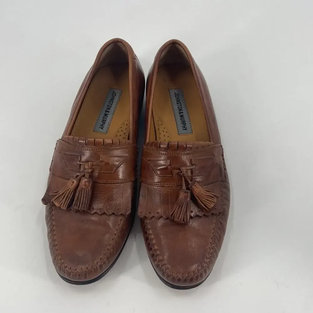 Johnston & Murphy Breland kilt tassel loafers